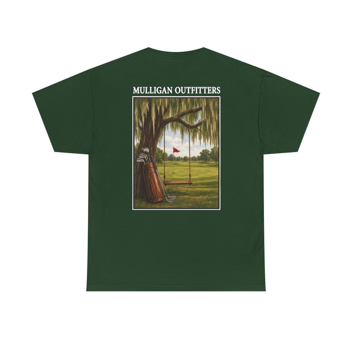 Mulligan T-Shirt, Back yard