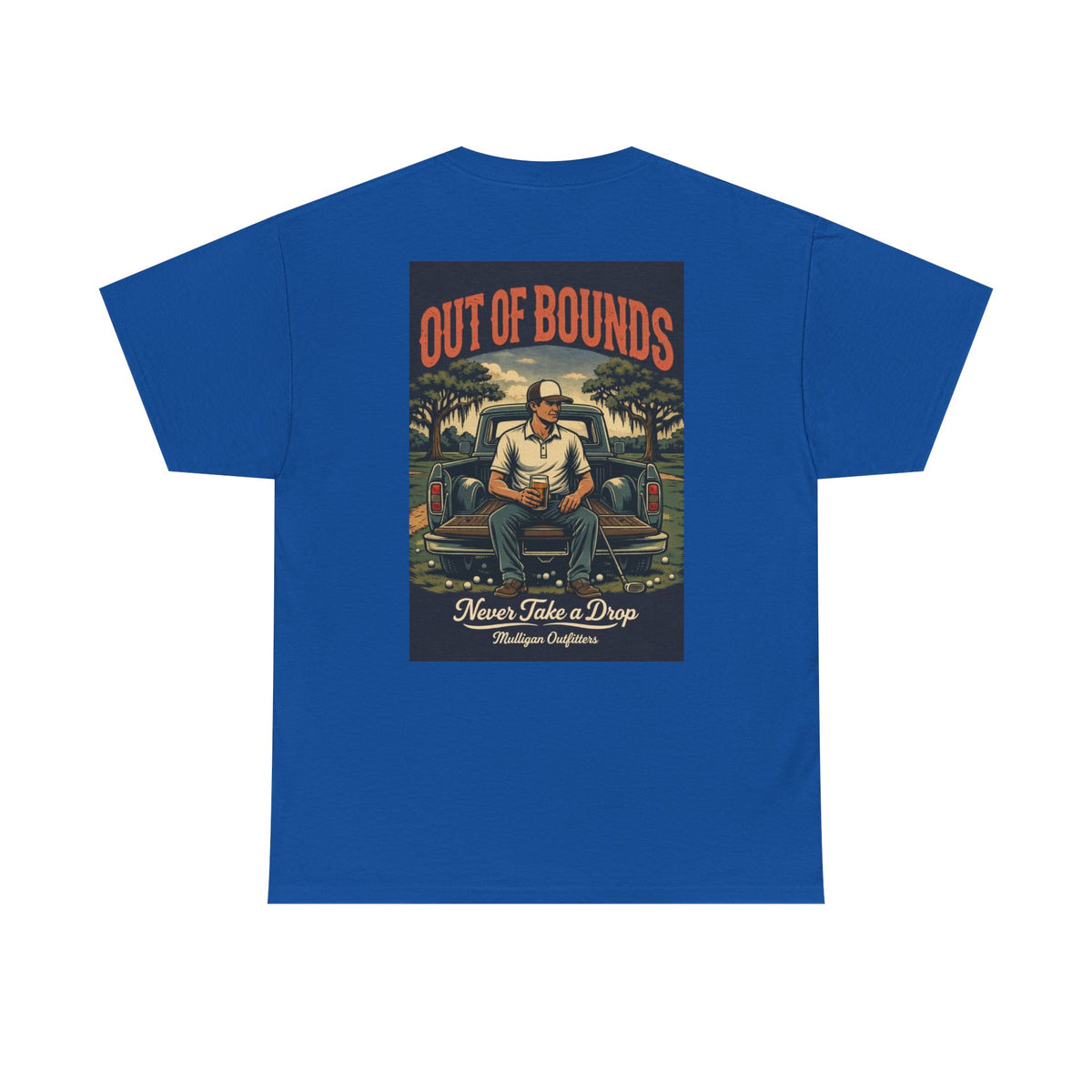Golf Mulligan T-Shirt, Never take a drop