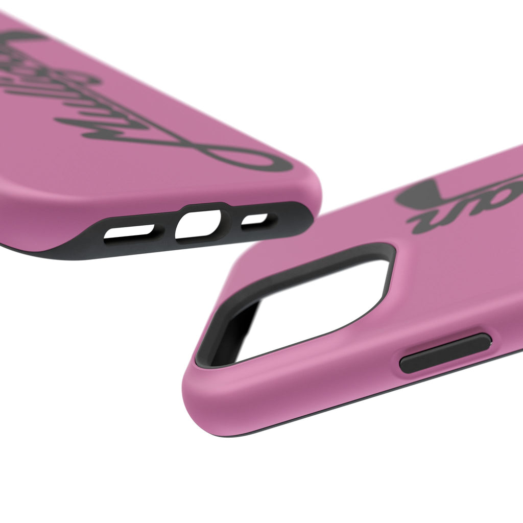 Magnetic Impact-Resistant Cases, hot pink