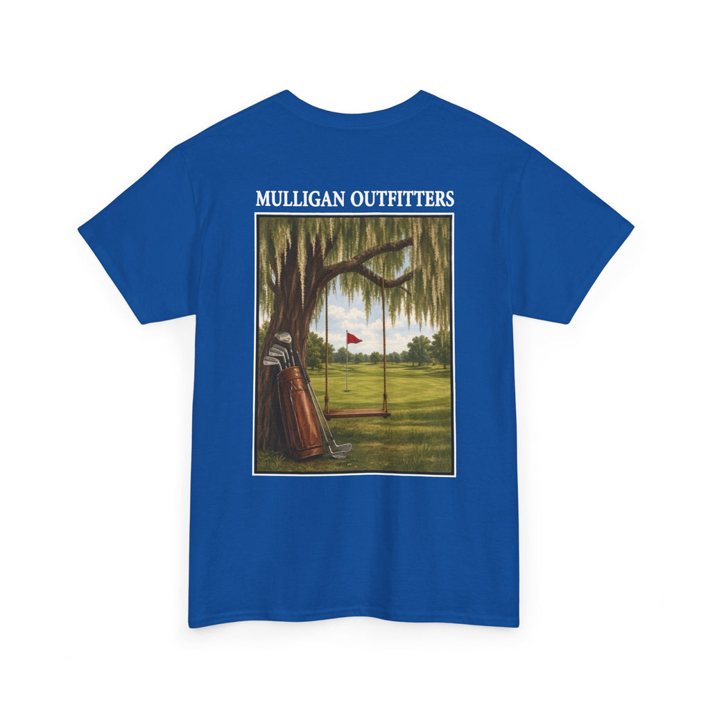 Mulligan T-Shirt, Back yard