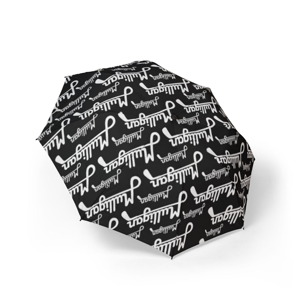 Semi-Automatic Foldable Umbrella, black