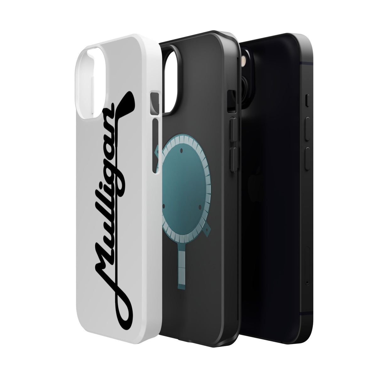 Magnetic Impact-Resistant Cases, white
