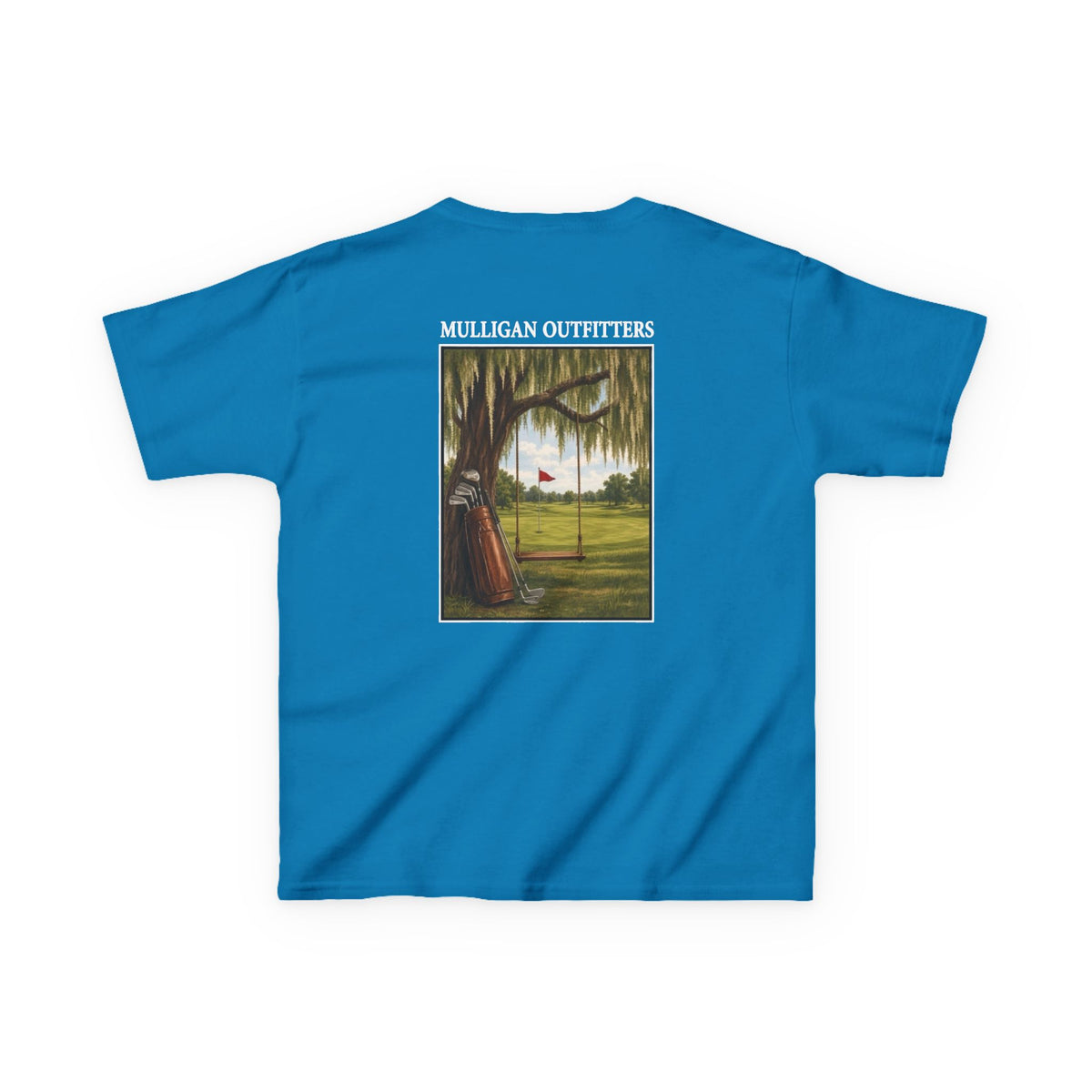 Kids T-shirt lil mully, backyard