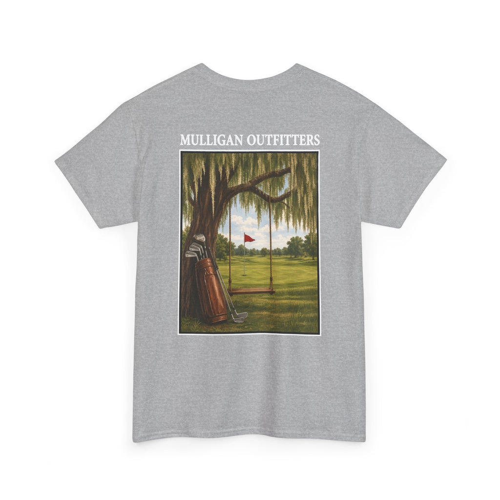 Mulligan T-Shirt, Back yard