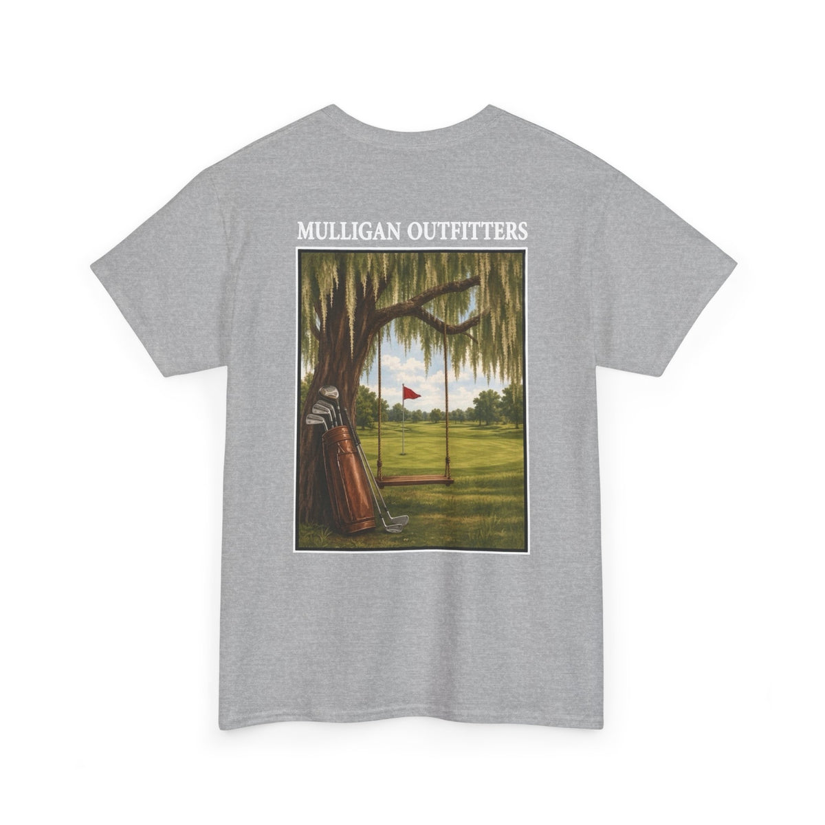 Mulligan T-Shirt, Back yard