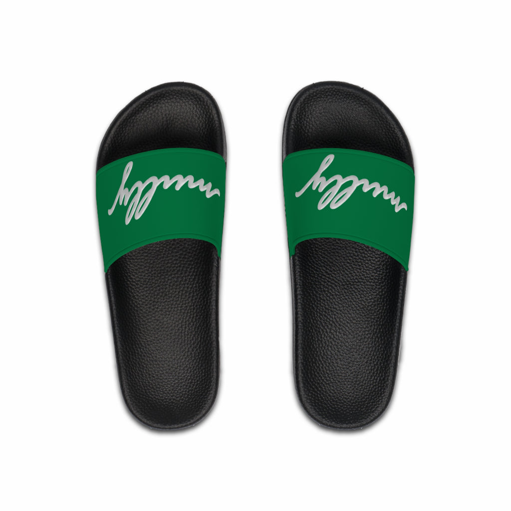 Men's Slide Sandals, green