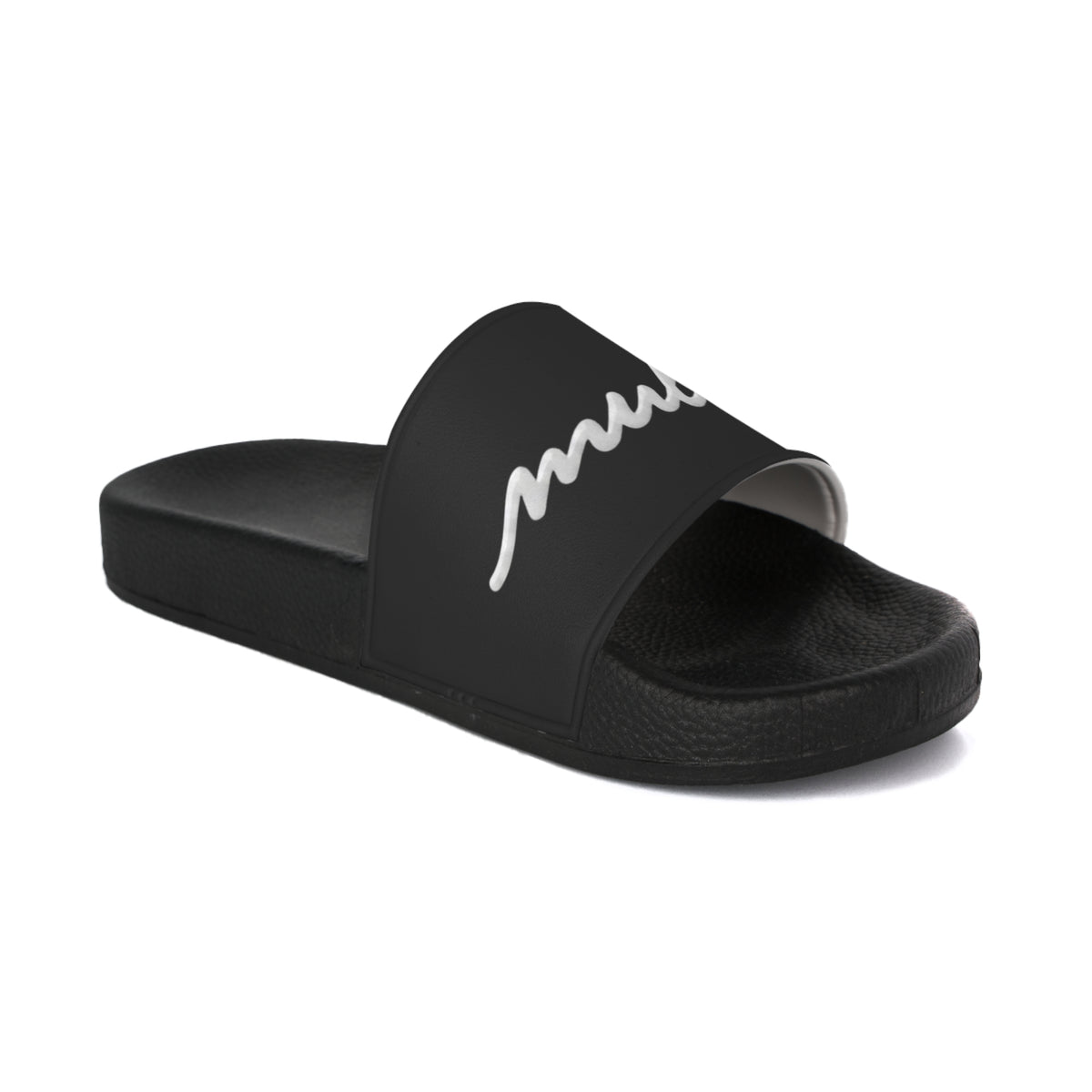 Men's Slide Sandals, black