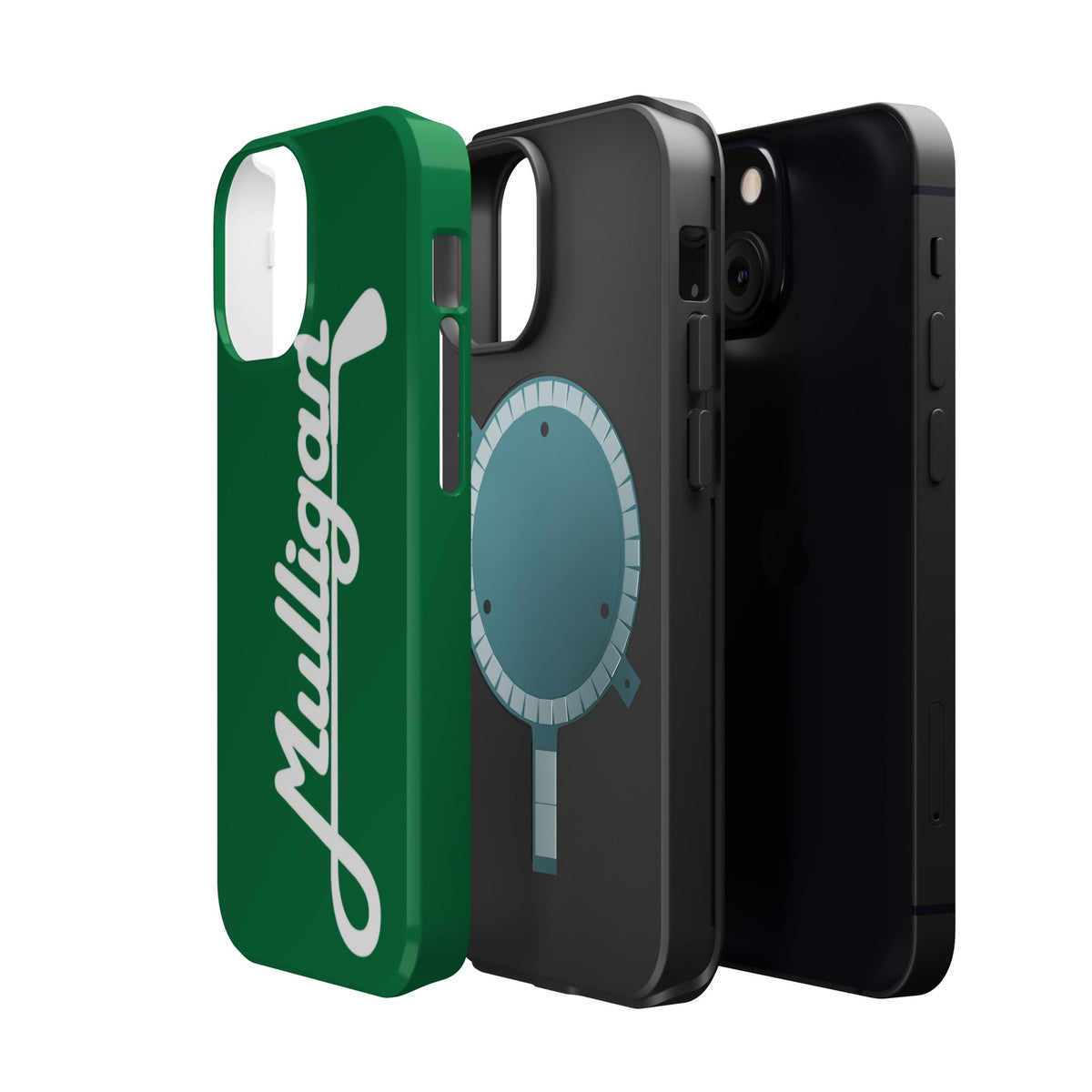 Magnetic Impact-Resistant Cases, Green