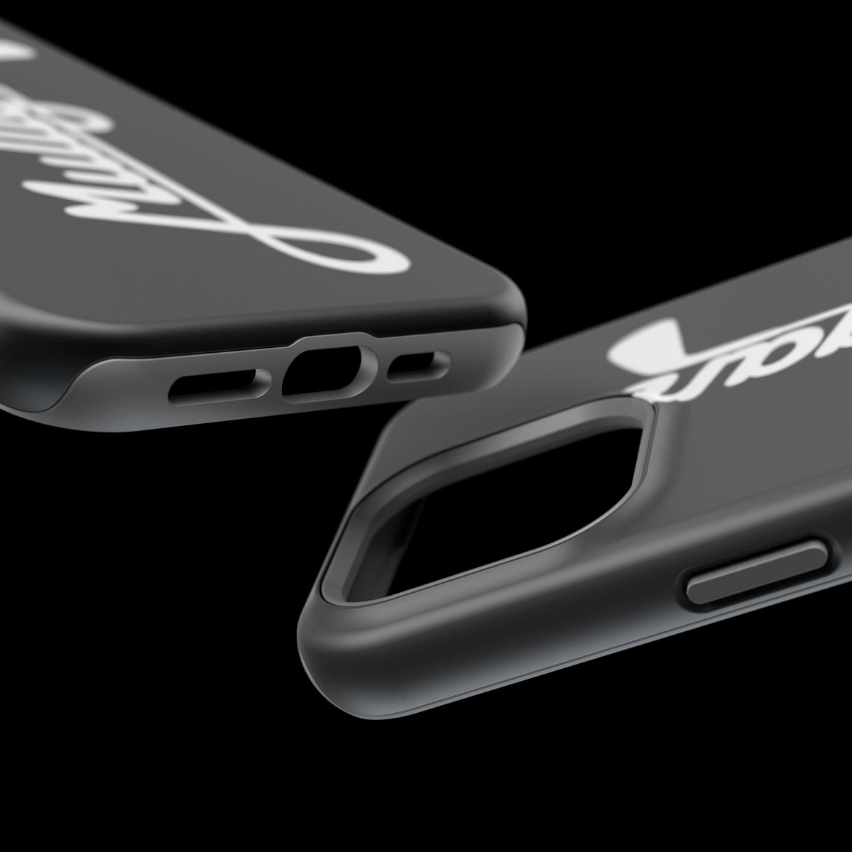 Magnetic Impact-Resistant Cases, black
