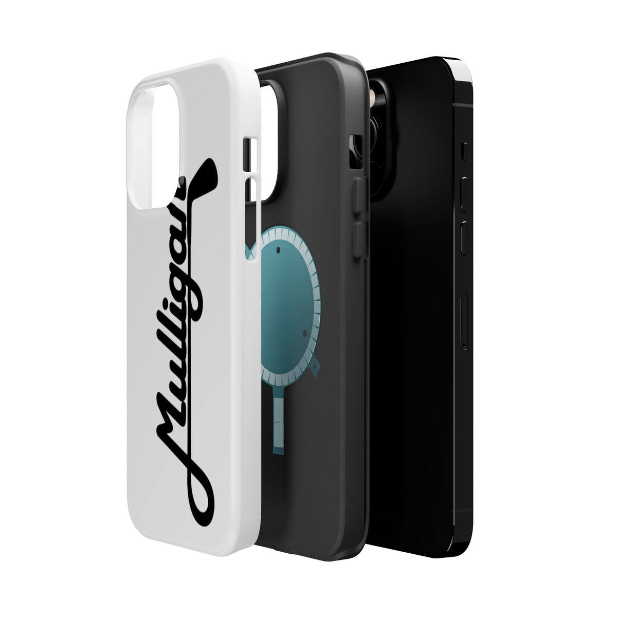 Magnetic Impact-Resistant Cases, white