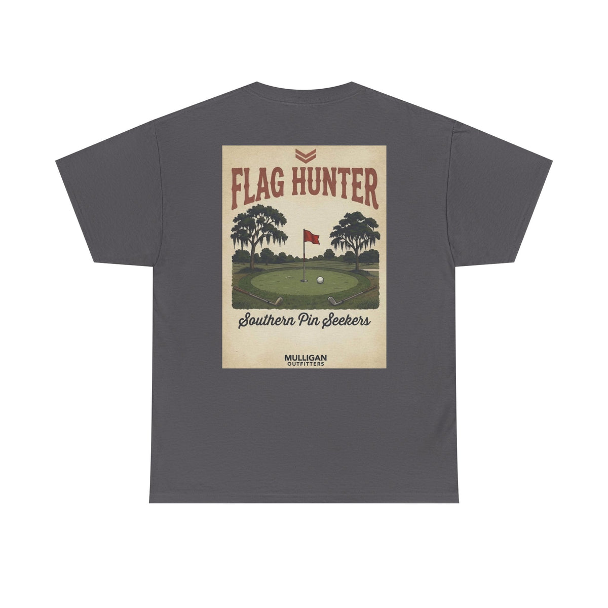 Golf Mulligan T-shirt, Flag hunter