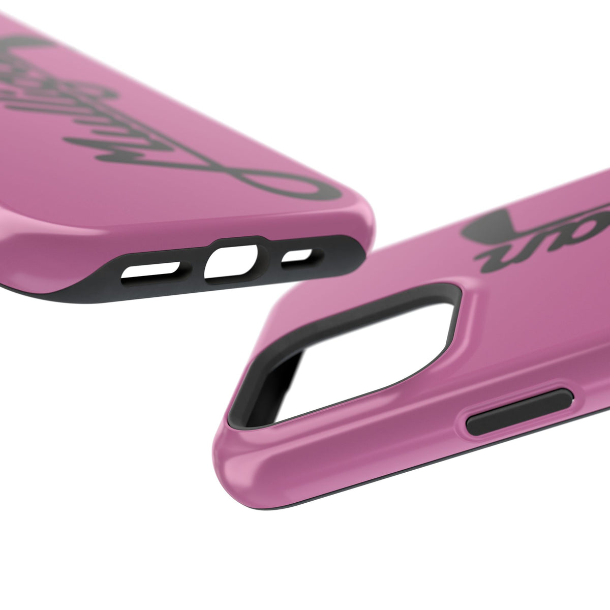 Magnetic Impact-Resistant Cases, hot pink
