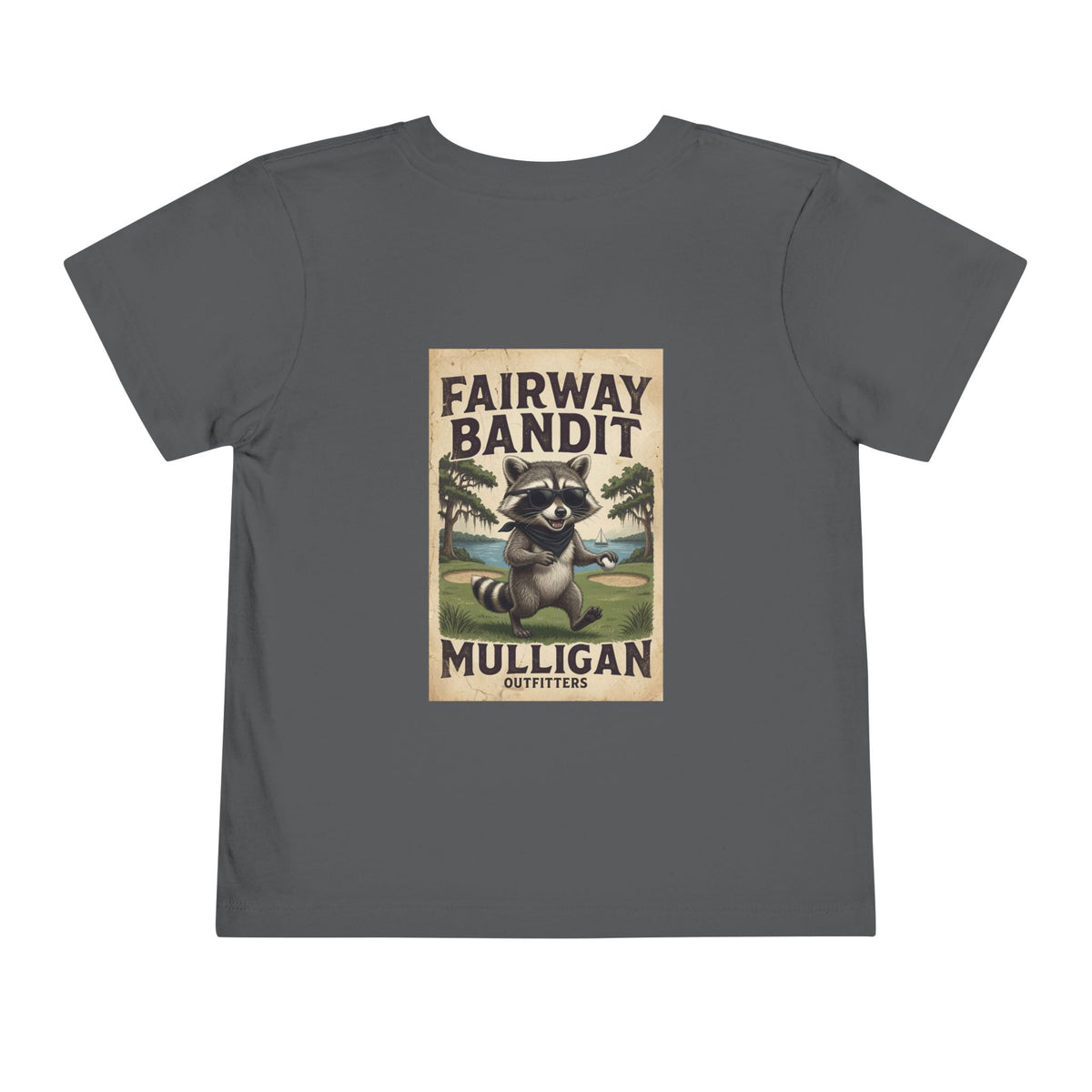 Toddler lil Mully, fairway bandit