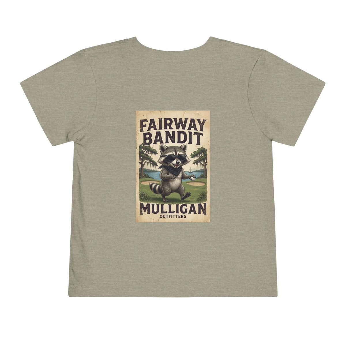 Toddler lil Mully, fairway bandit