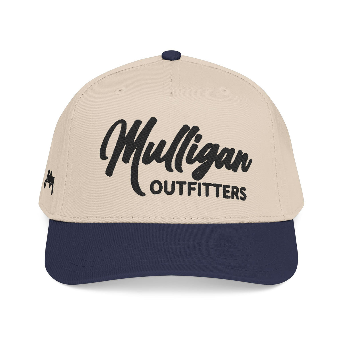 Mid profile golf hat, mulligan outfitters