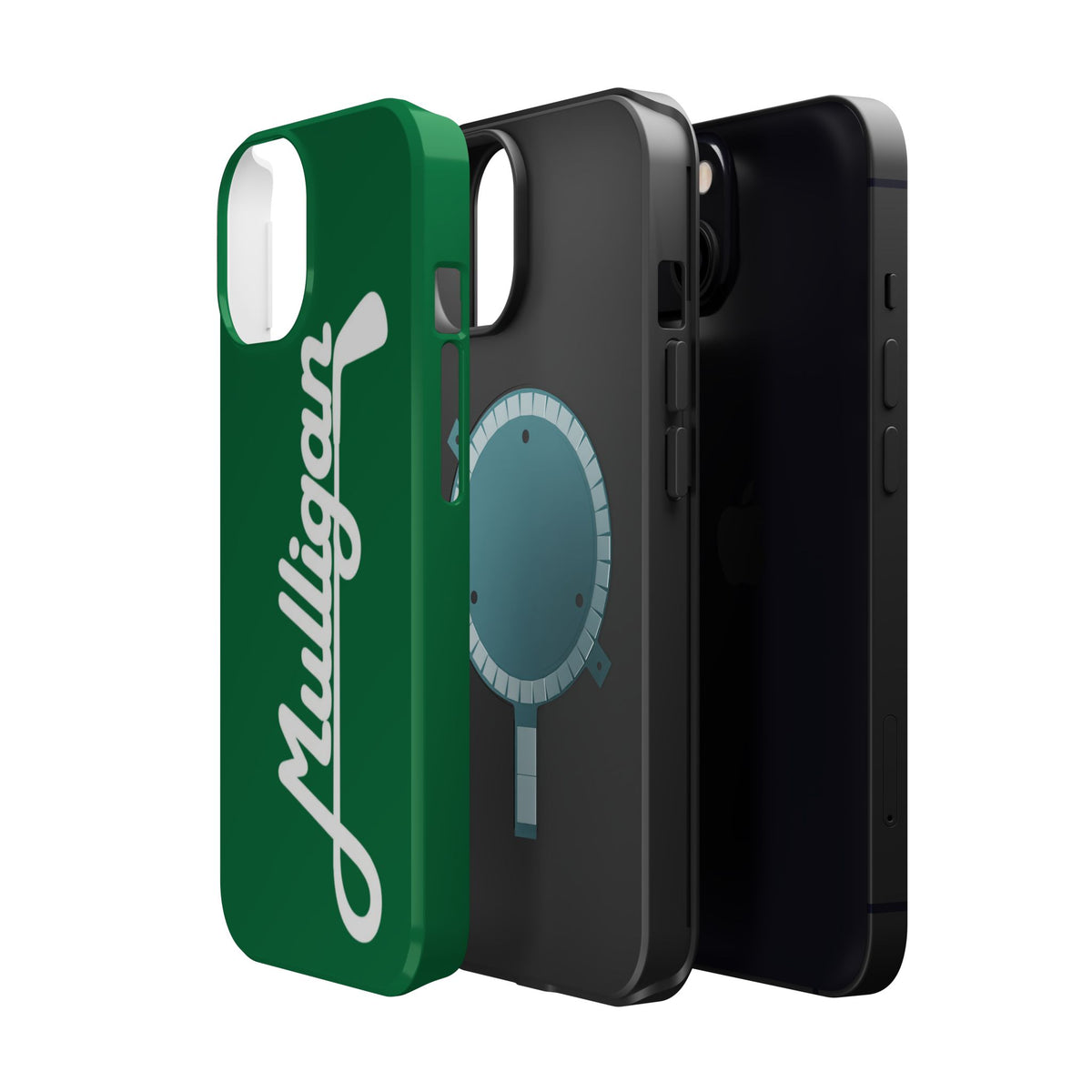 Magnetic Impact-Resistant Cases, Green