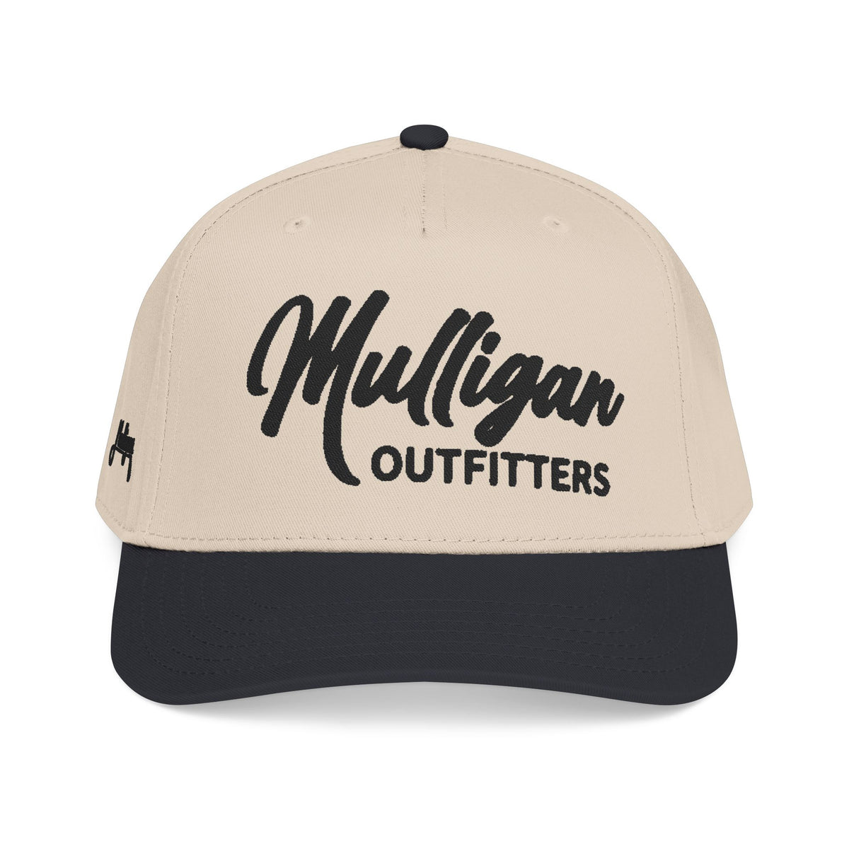 Mid profile golf hat, mulligan outfitters