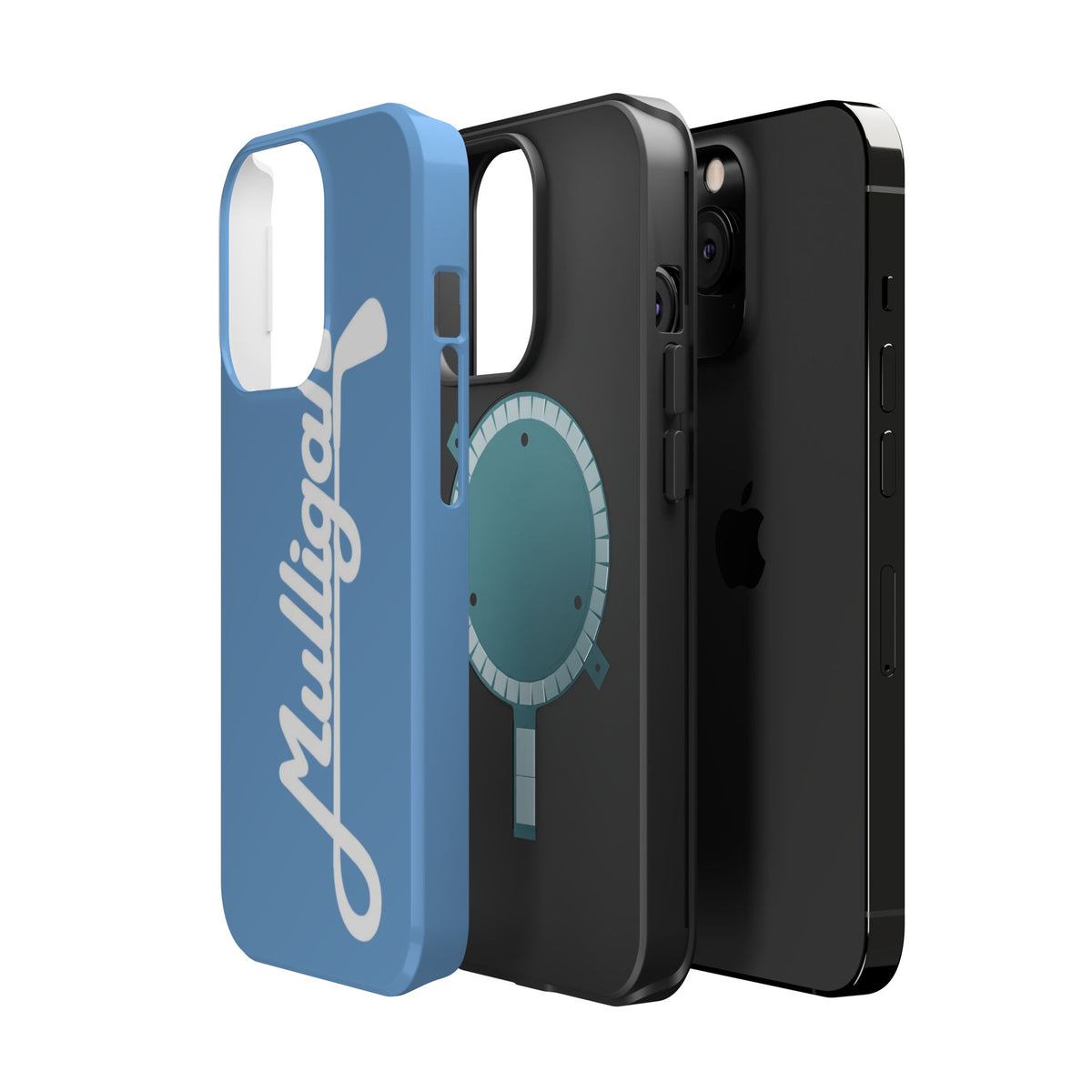 Magnetic Impact-Resistant Cases, baby blue