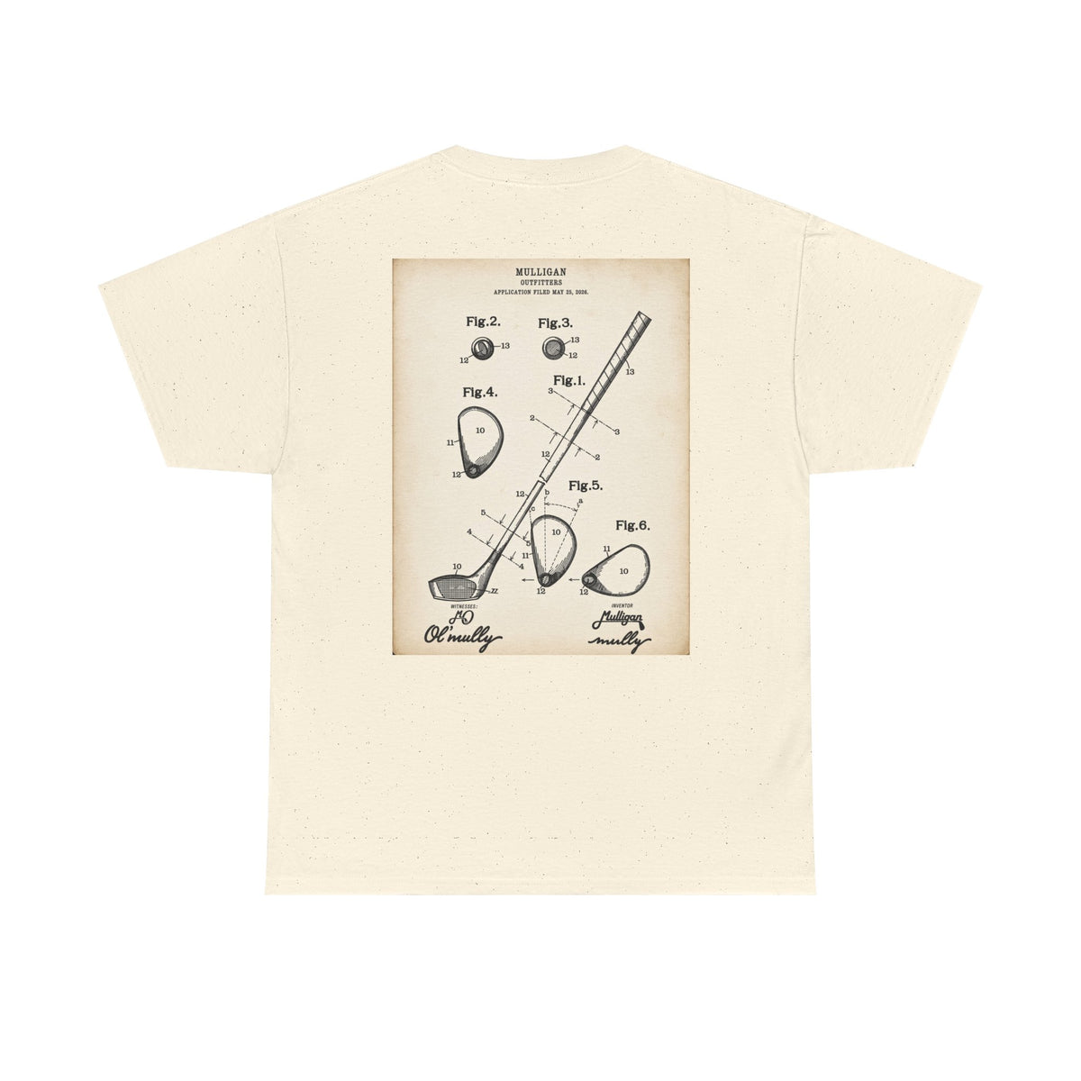 Mulligan golf T shirt, Invention