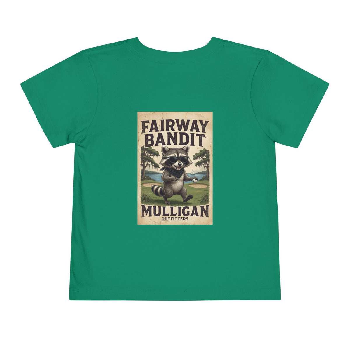 Toddler lil Mully, fairway bandit