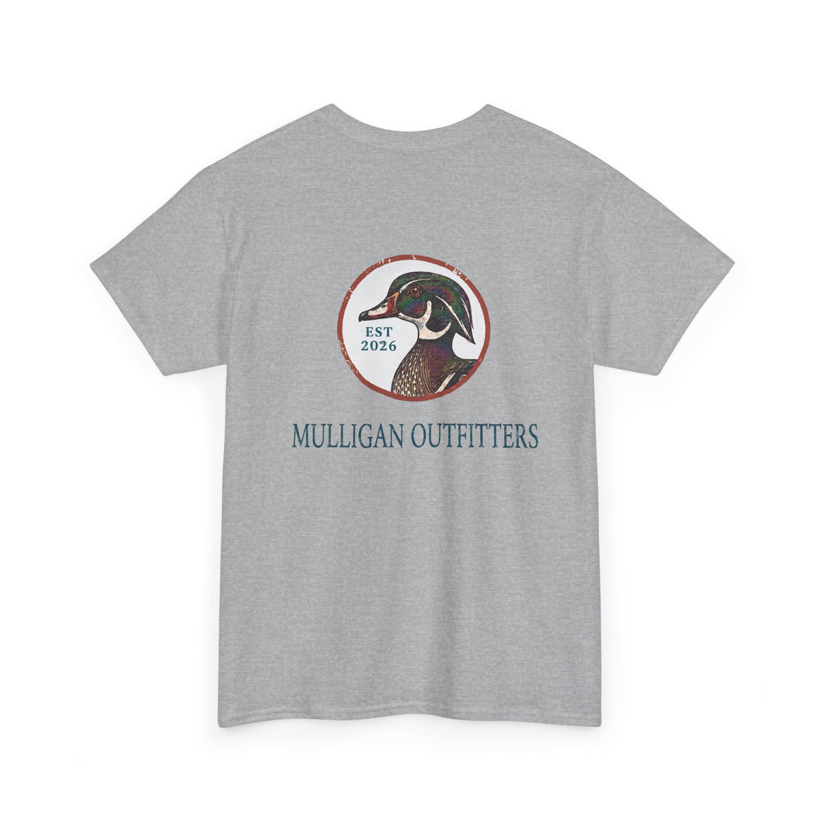 Mulligan golf T shirt, wood duck