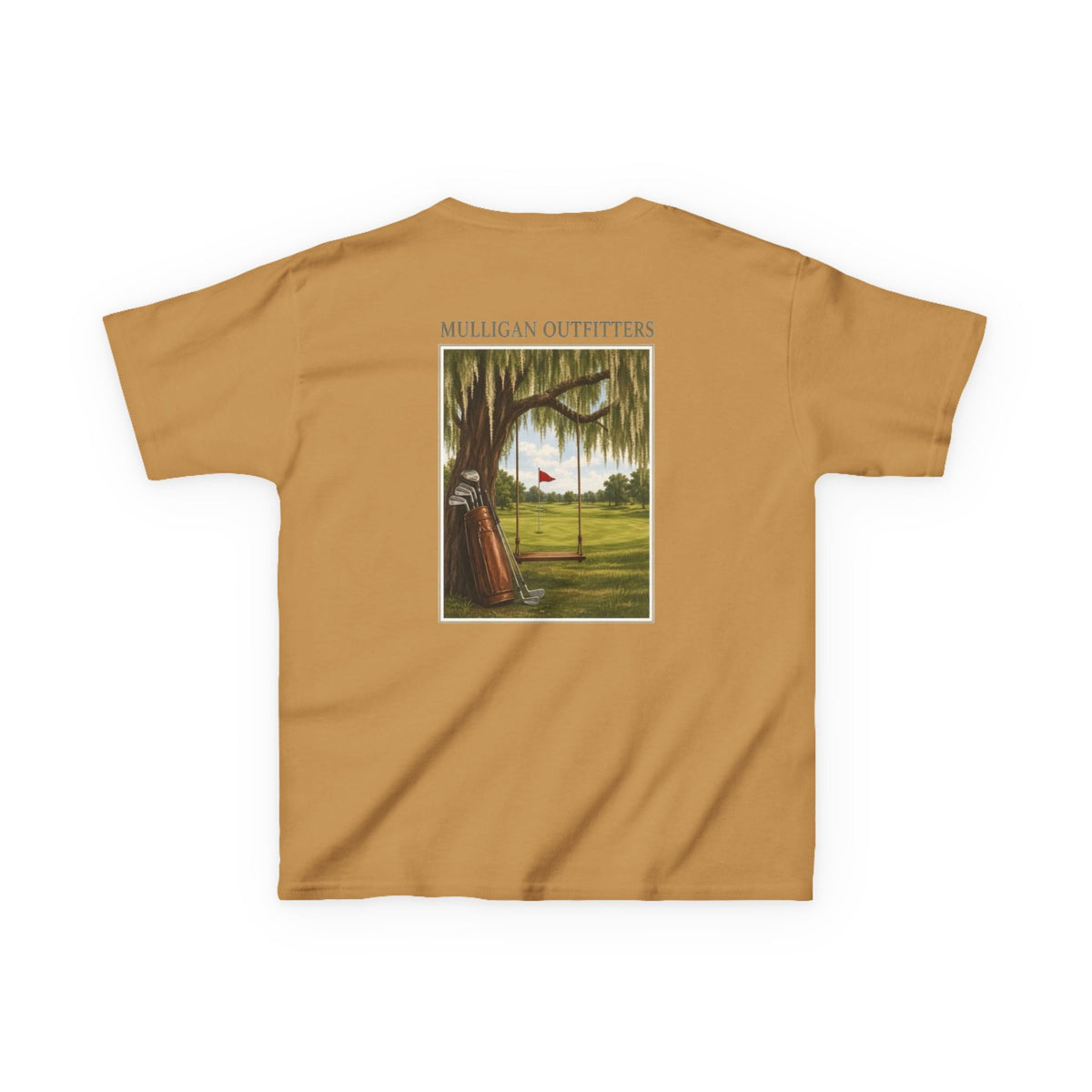 Kids T-shirt lil mully, backyard