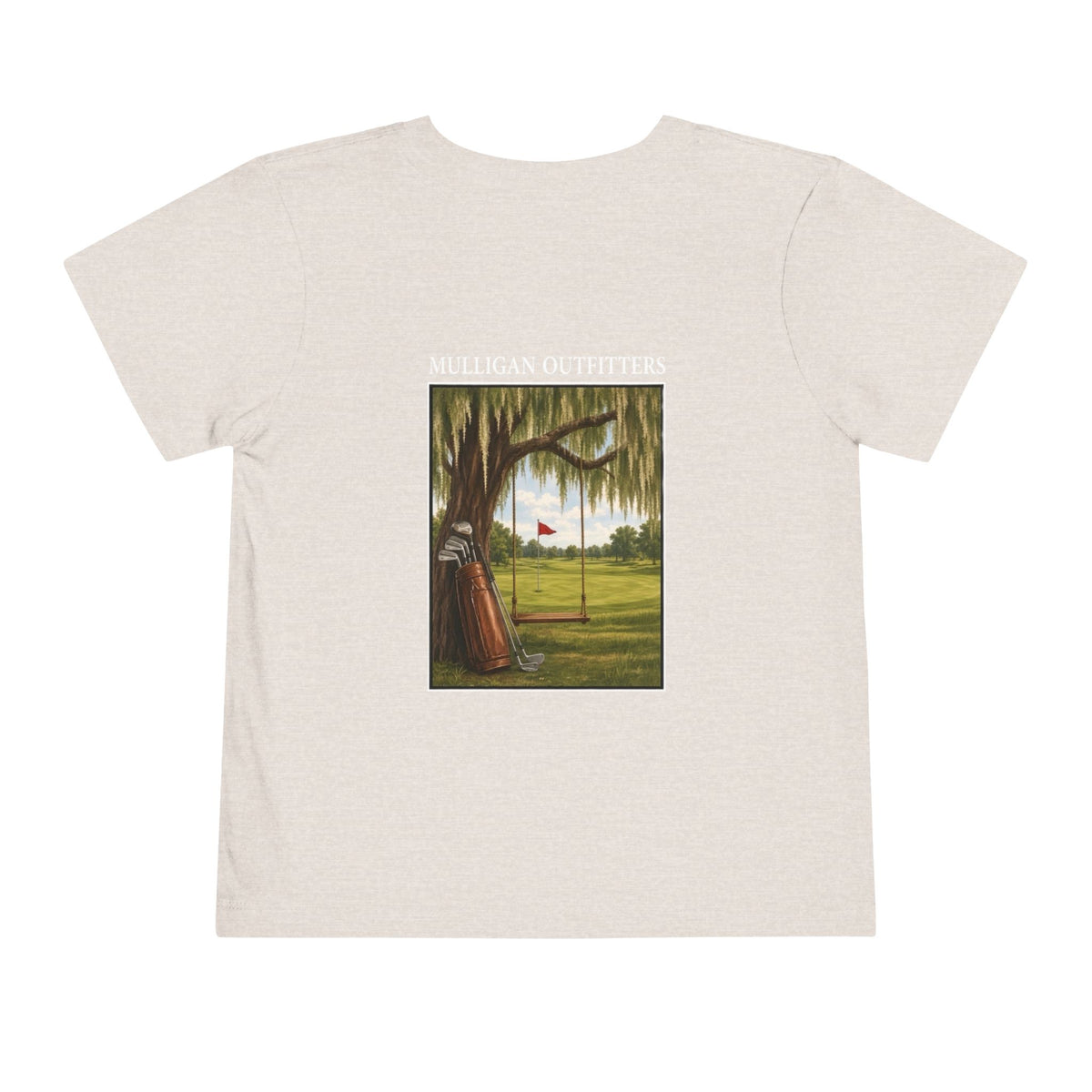 Toddler T-shirt lil Mully, Backyard