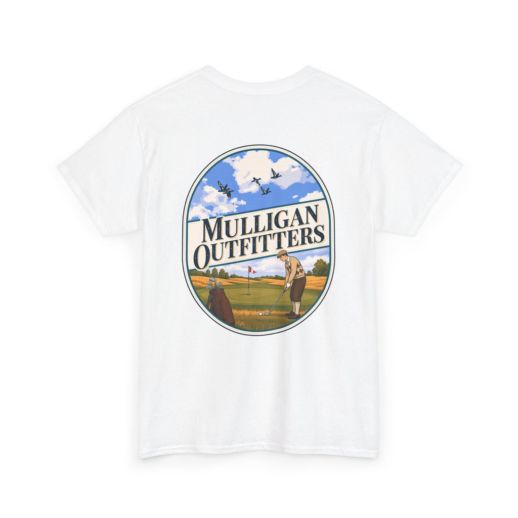 Mulligan golf T shirt, love of the game.
