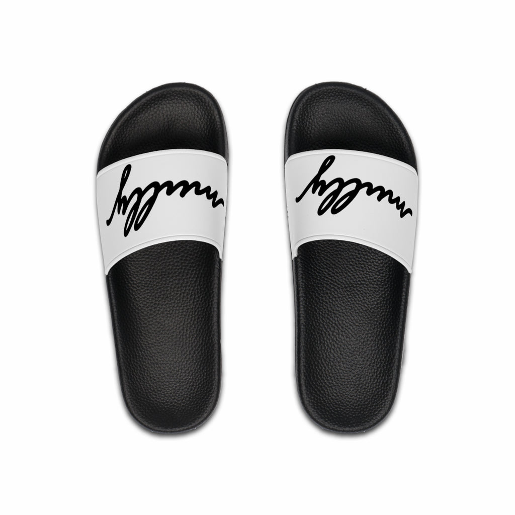 Men's Slide Sandals, white