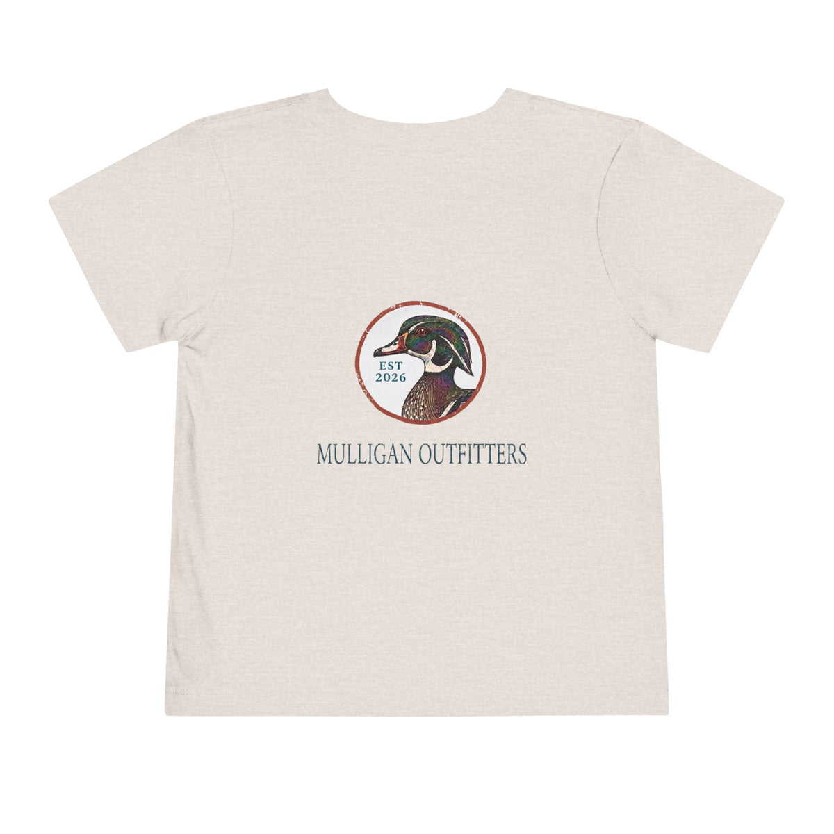 Toddler T-shirt lil Mully, wood duck