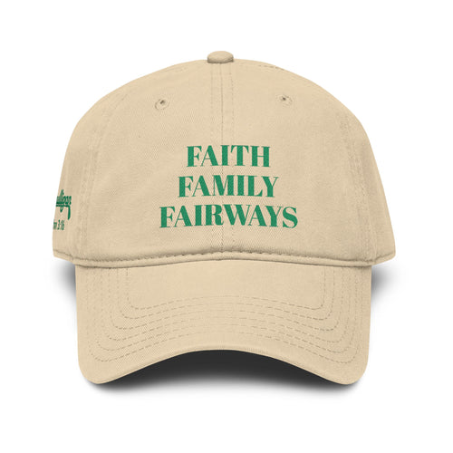 Faith, Family, Fairways Hat
