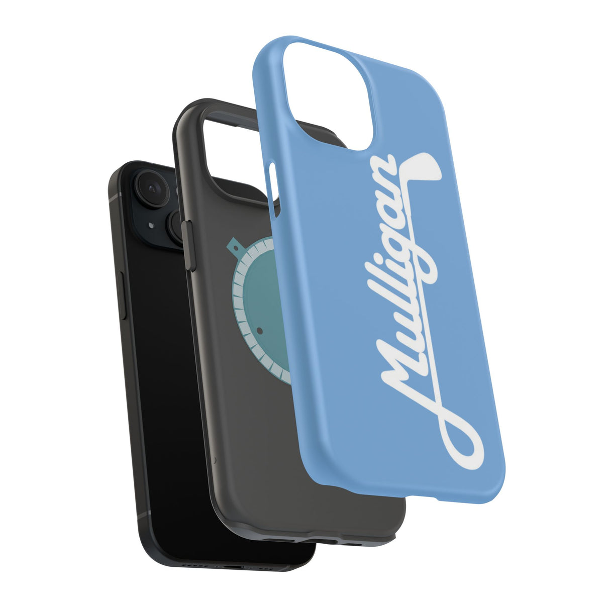 Magnetic Impact-Resistant Cases, baby blue