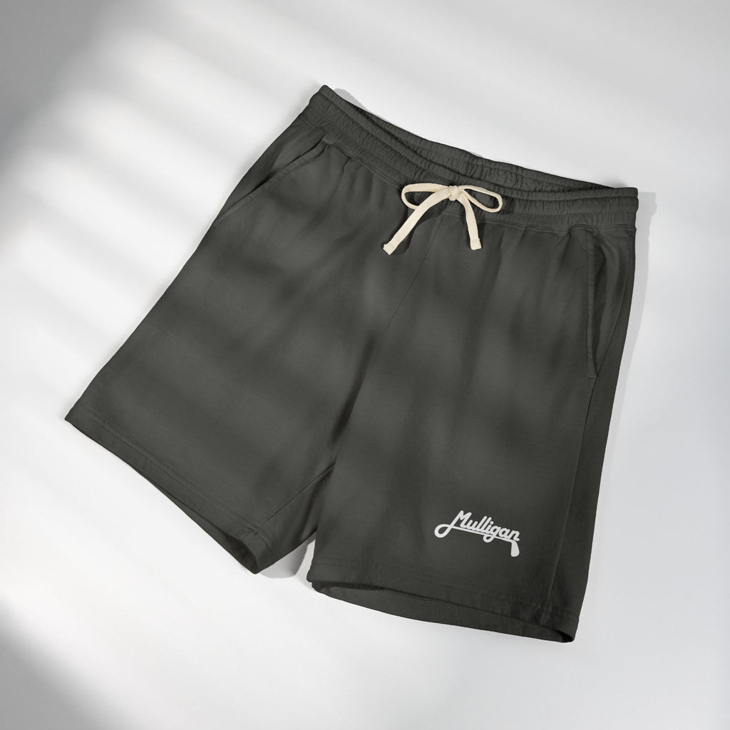 Fleece gym shorts