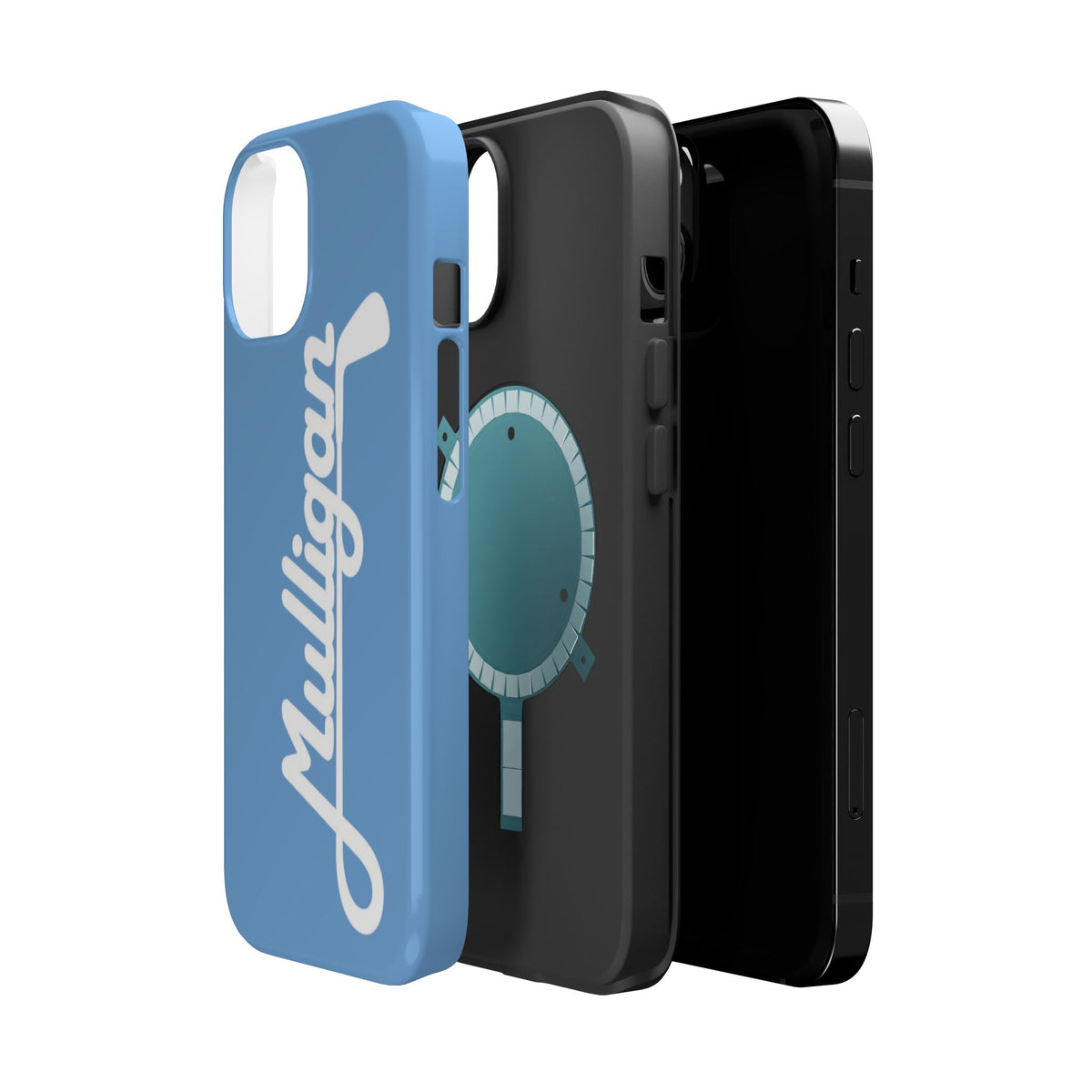 Magnetic Impact-Resistant Cases, baby blue