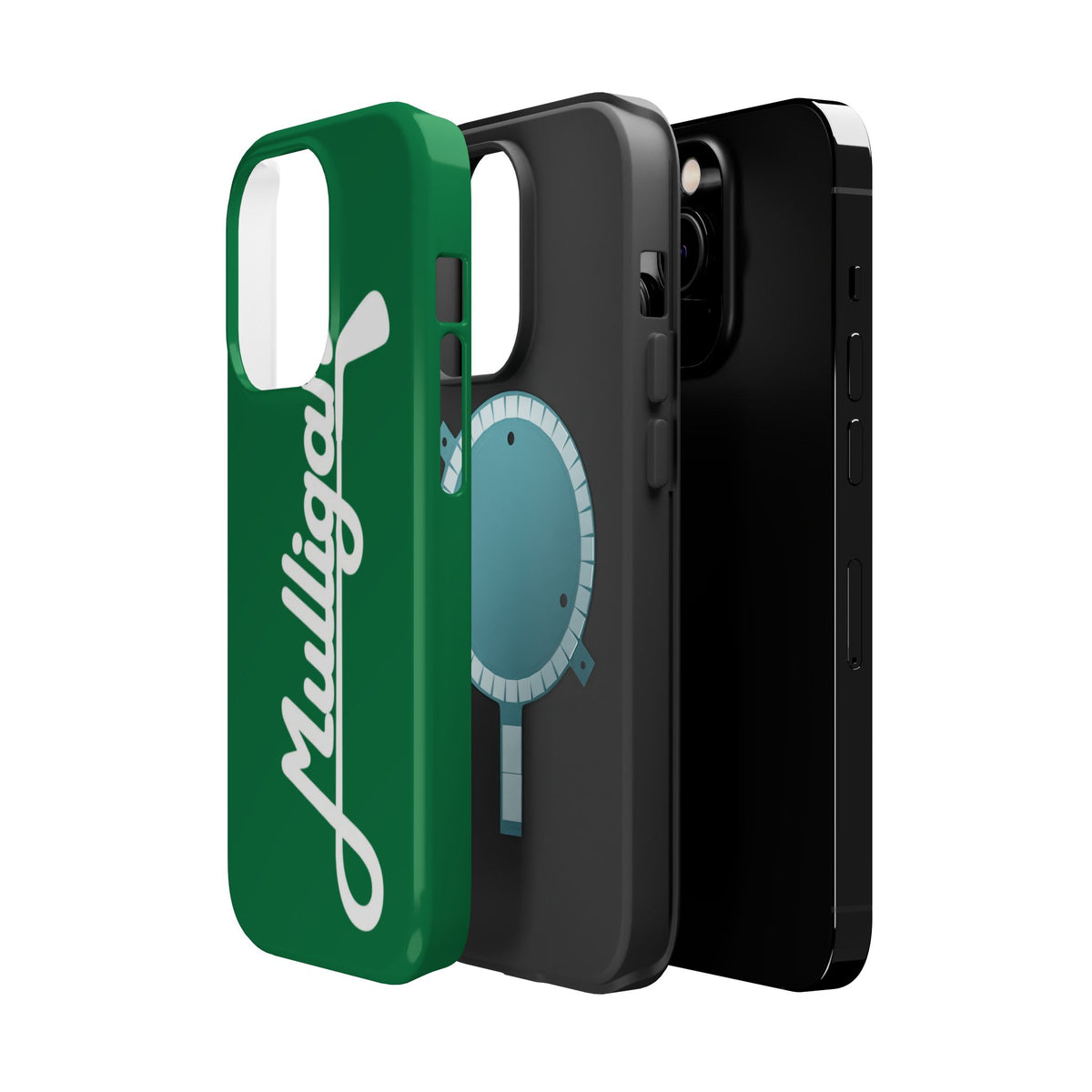 Magnetic Impact-Resistant Cases, Green