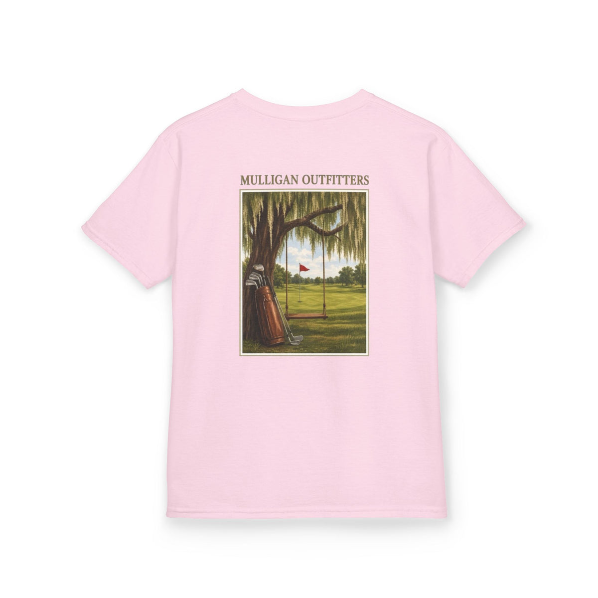 Kids T-shirt lil mully, backyard