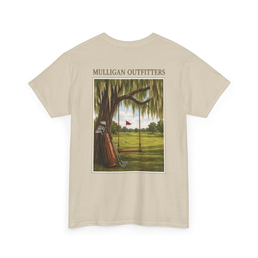 Mulligan T-Shirt, Back yard