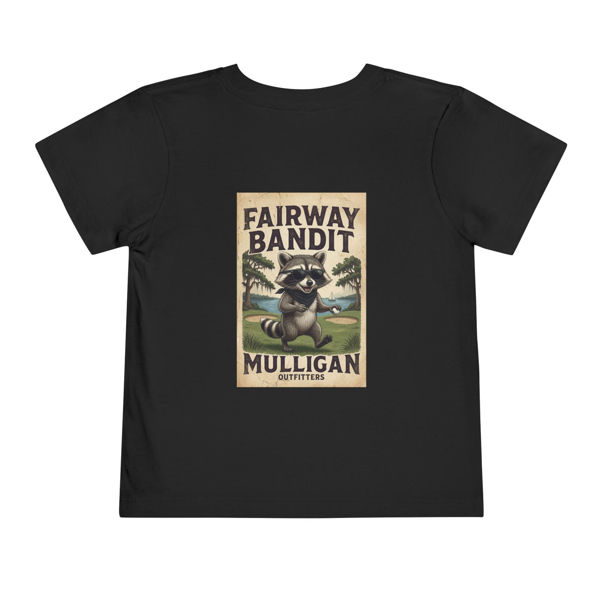 Toddler lil Mully, fairway bandit