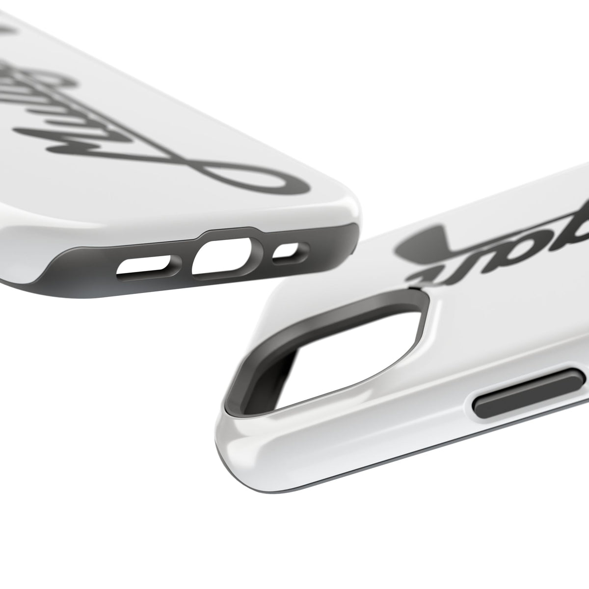 Magnetic Impact-Resistant Cases, white