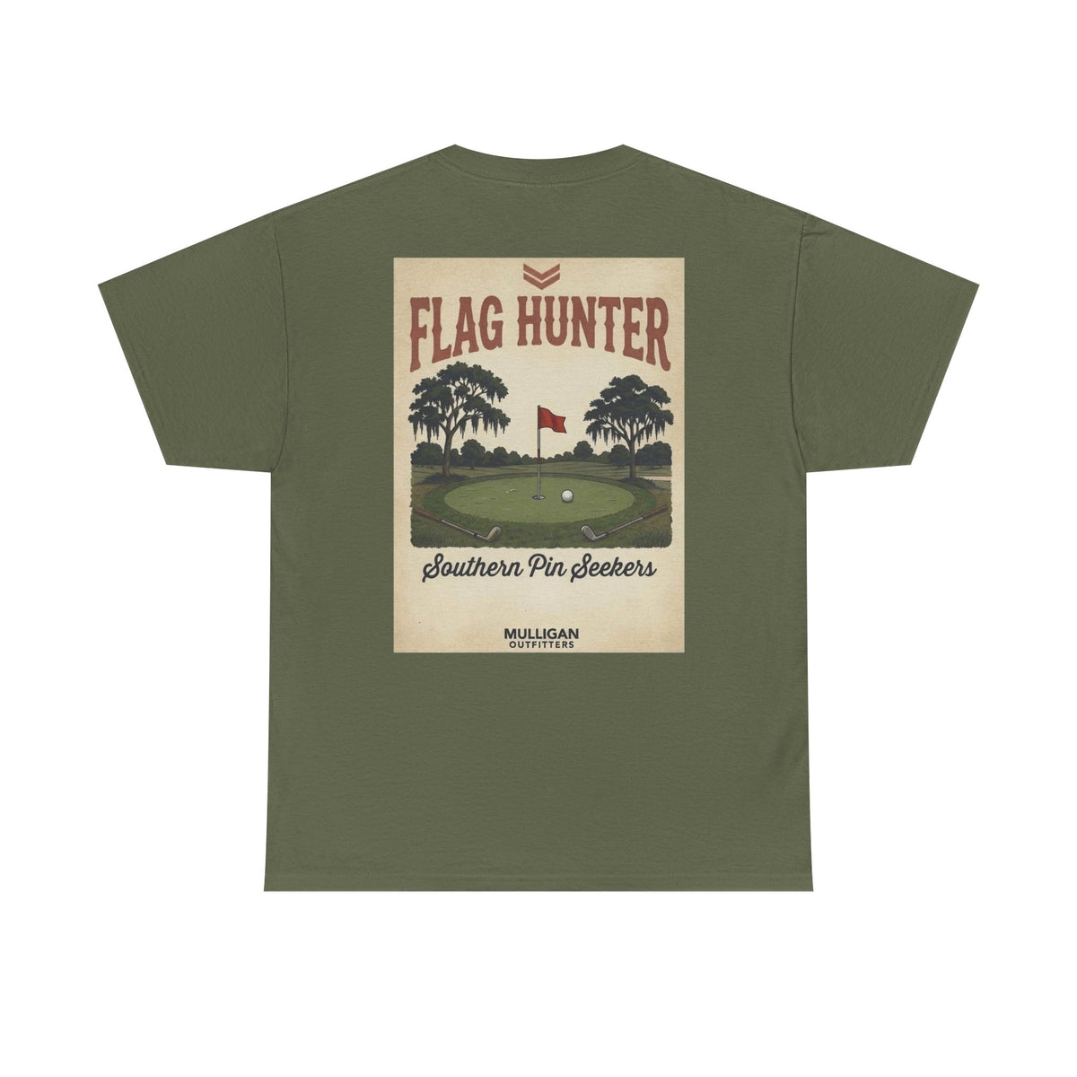 Golf Mulligan T-shirt, Flag hunter