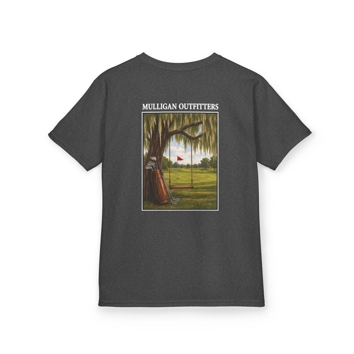 Kids T-shirt lil mully, backyard