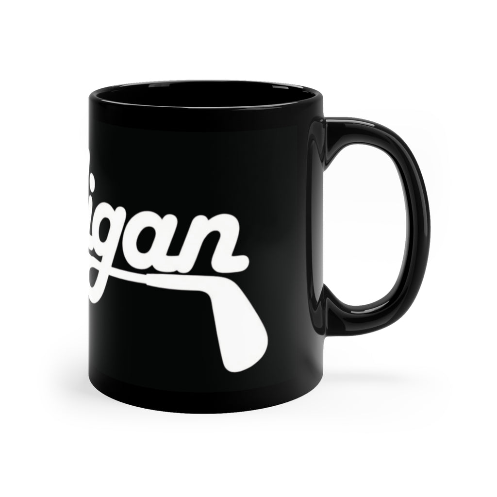 Black Coffee Mug, 11oz