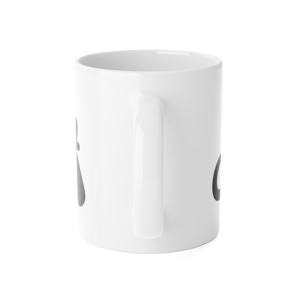 White Ceramic Mug, 11oz
