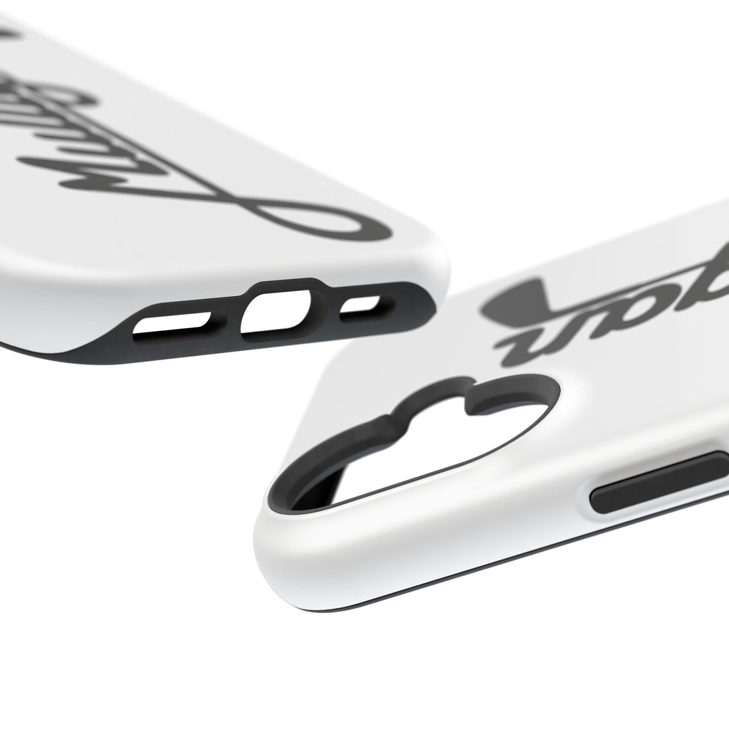 Magnetic Impact-Resistant Cases, white