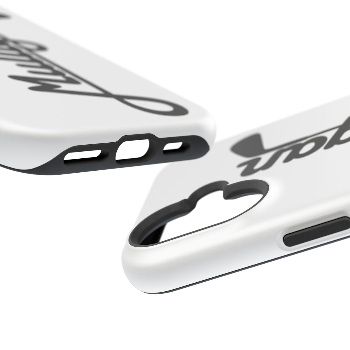 Magnetic Impact-Resistant Cases, white