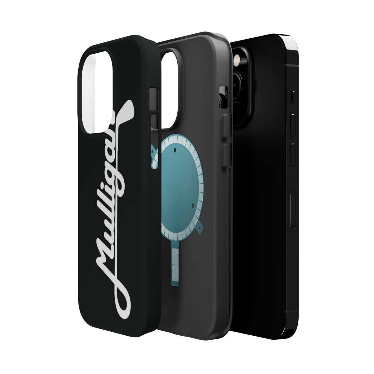 Magnetic Impact-Resistant Cases, black