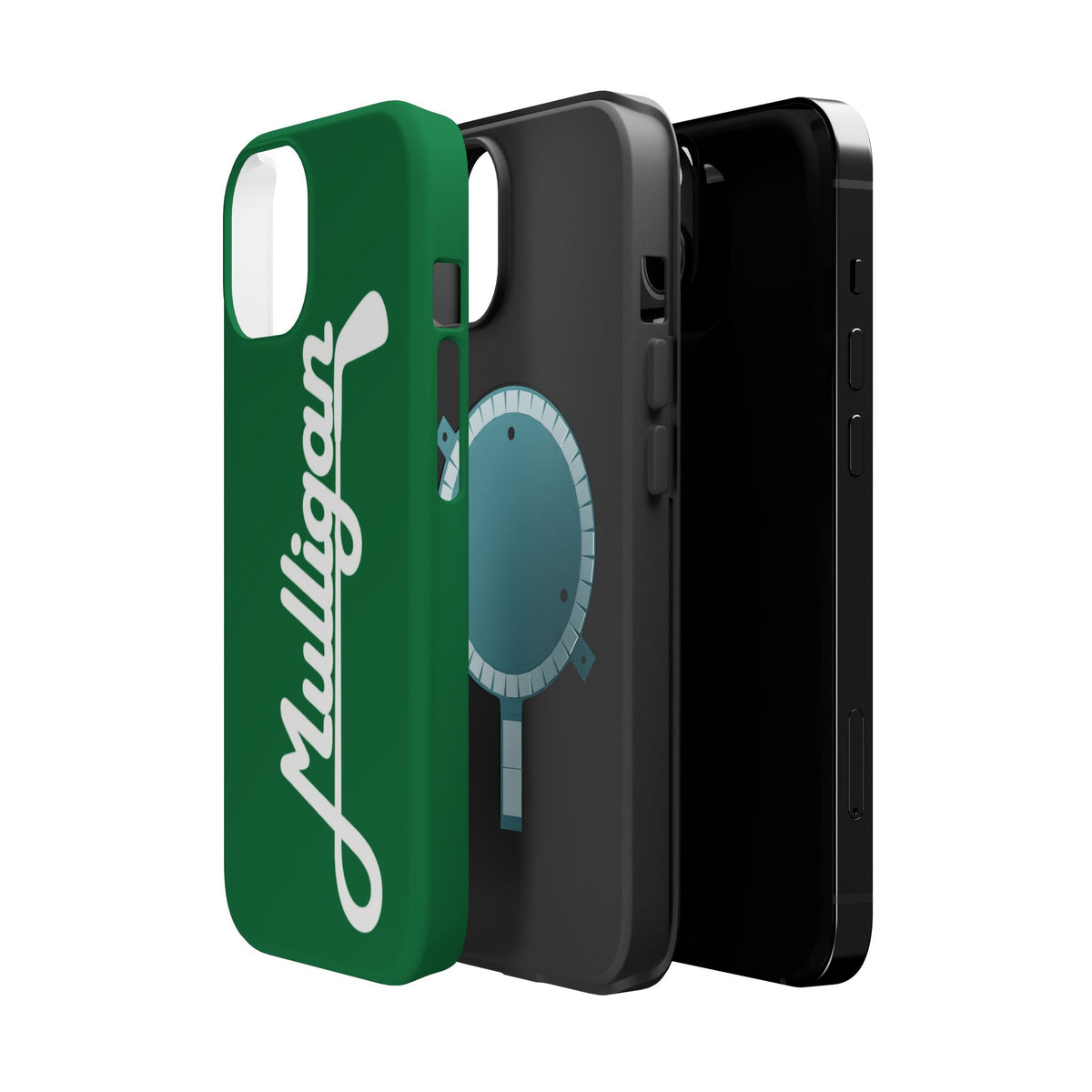 Magnetic Impact-Resistant Cases, Green