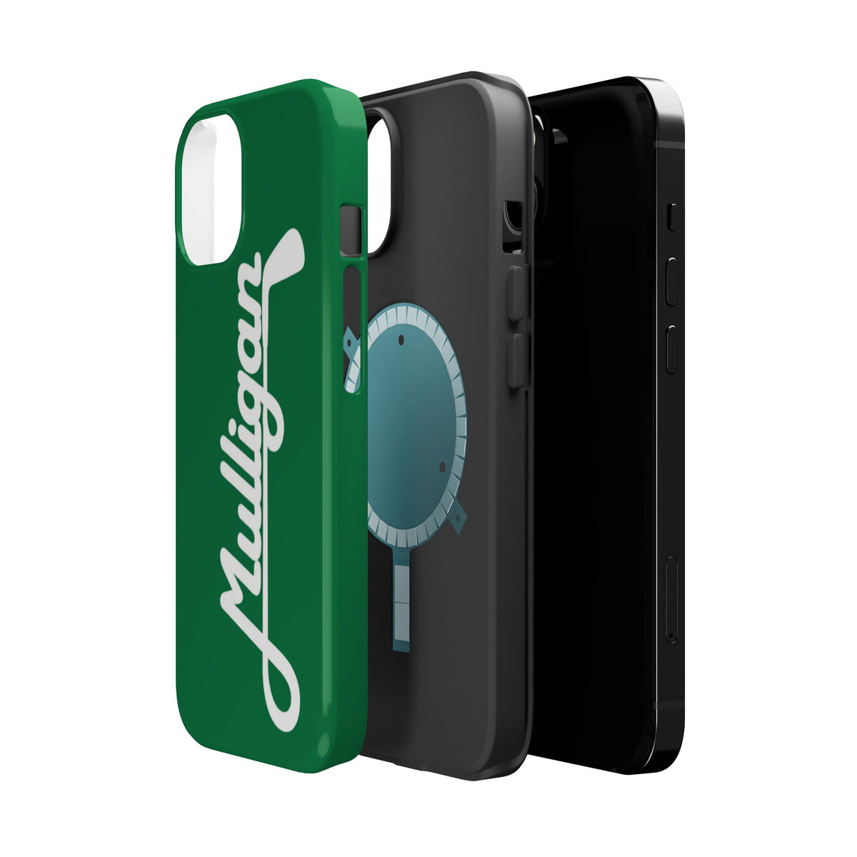 Magnetic Impact-Resistant Cases, Green
