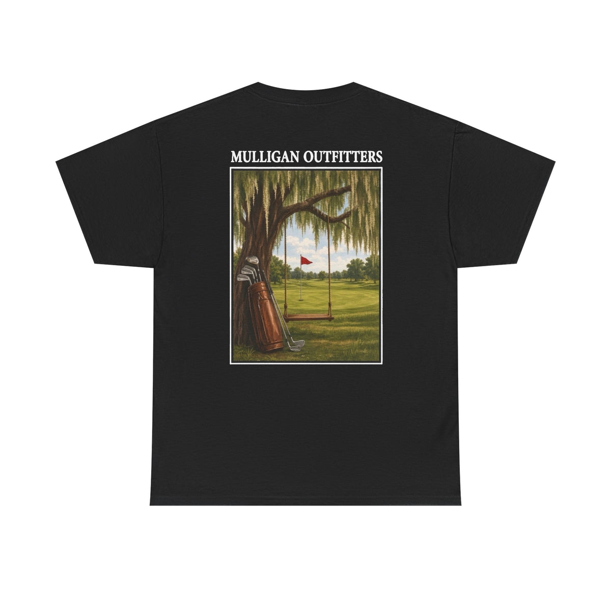 Mulligan T-Shirt, Back yard