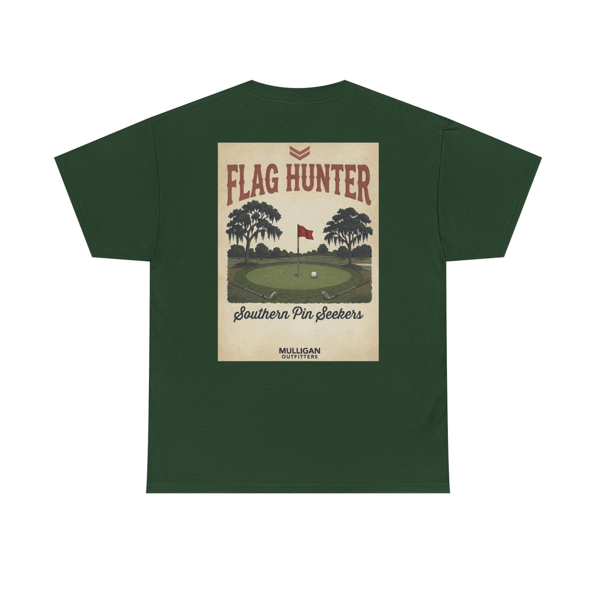 Golf Mulligan T-shirt, Flag hunter